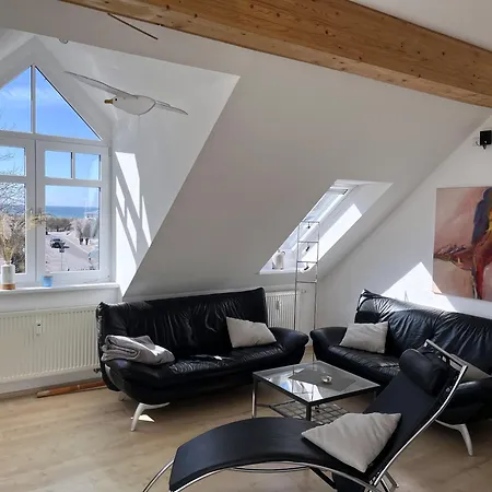 Meerblick Haff Und Ostsee Kueste Apartament